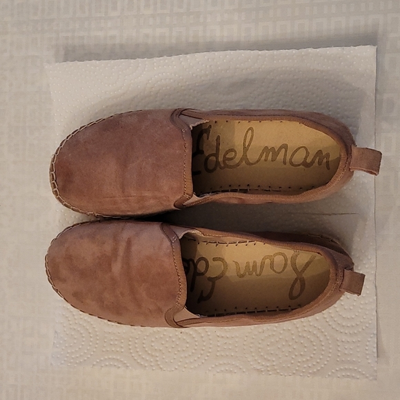 Blush Pink Sam Edelman Carrin Platform Espadrille Shoes Size 7 - Picture 2 of 3